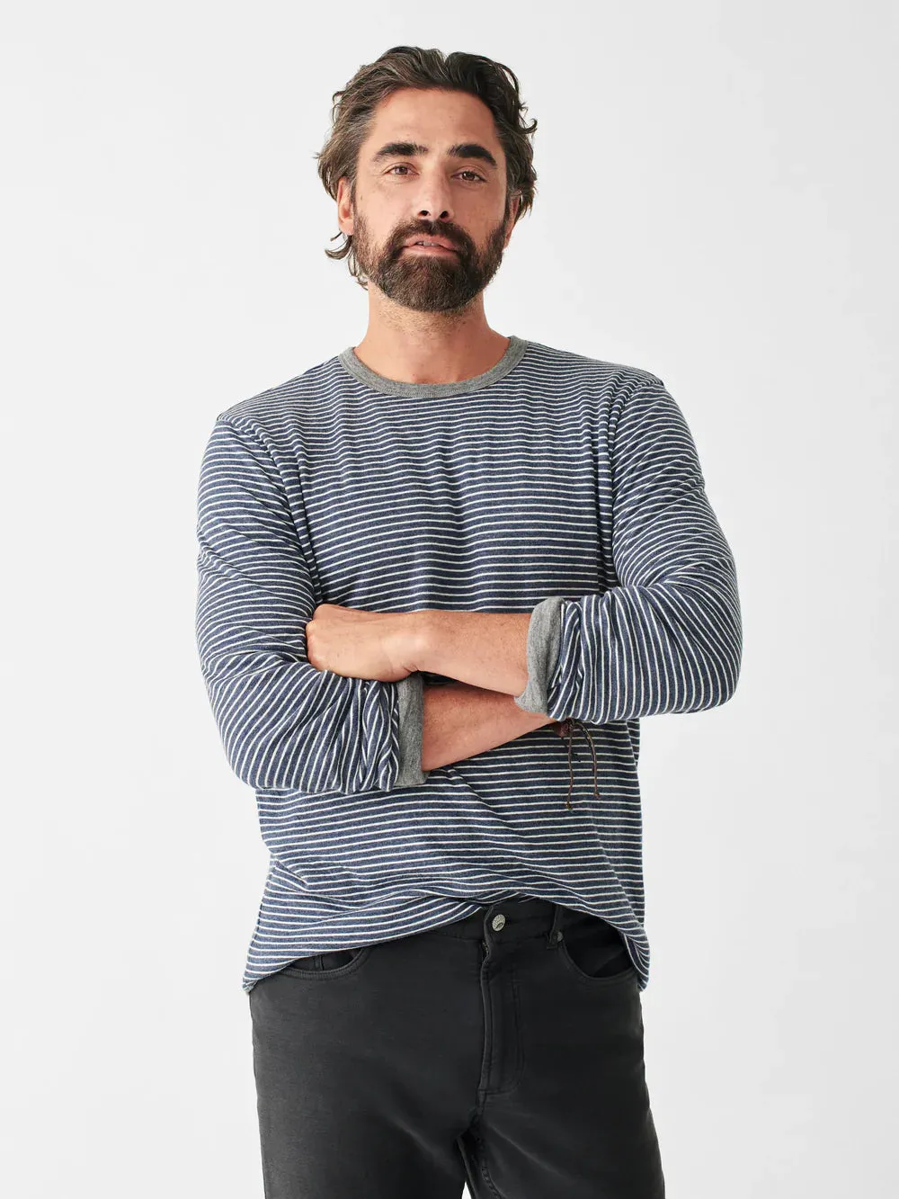 Faherty - Cloud Reversible Crew