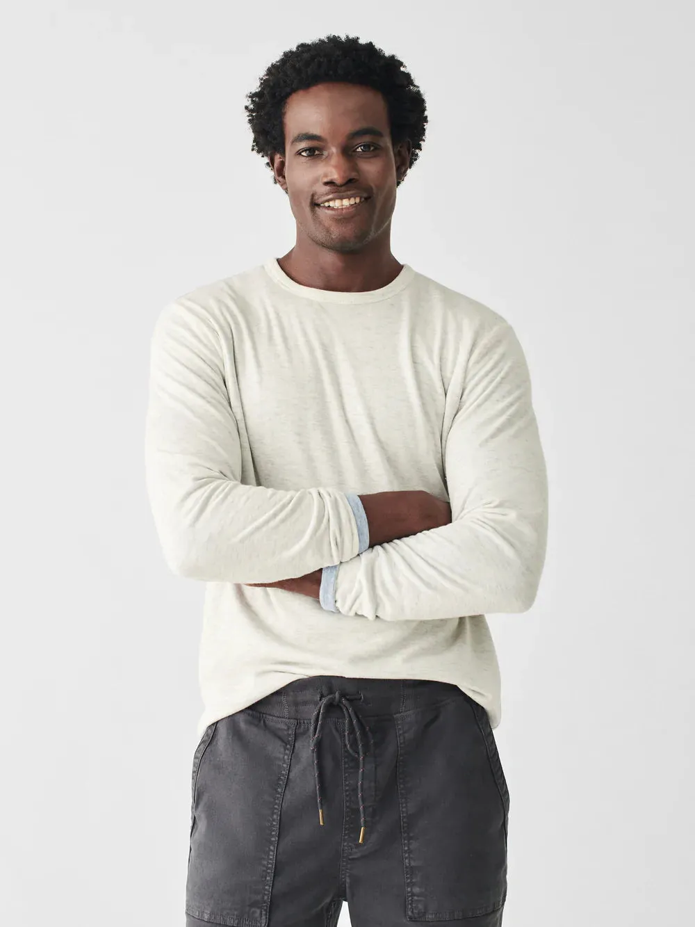 Faherty - Cloud Reversible Crew