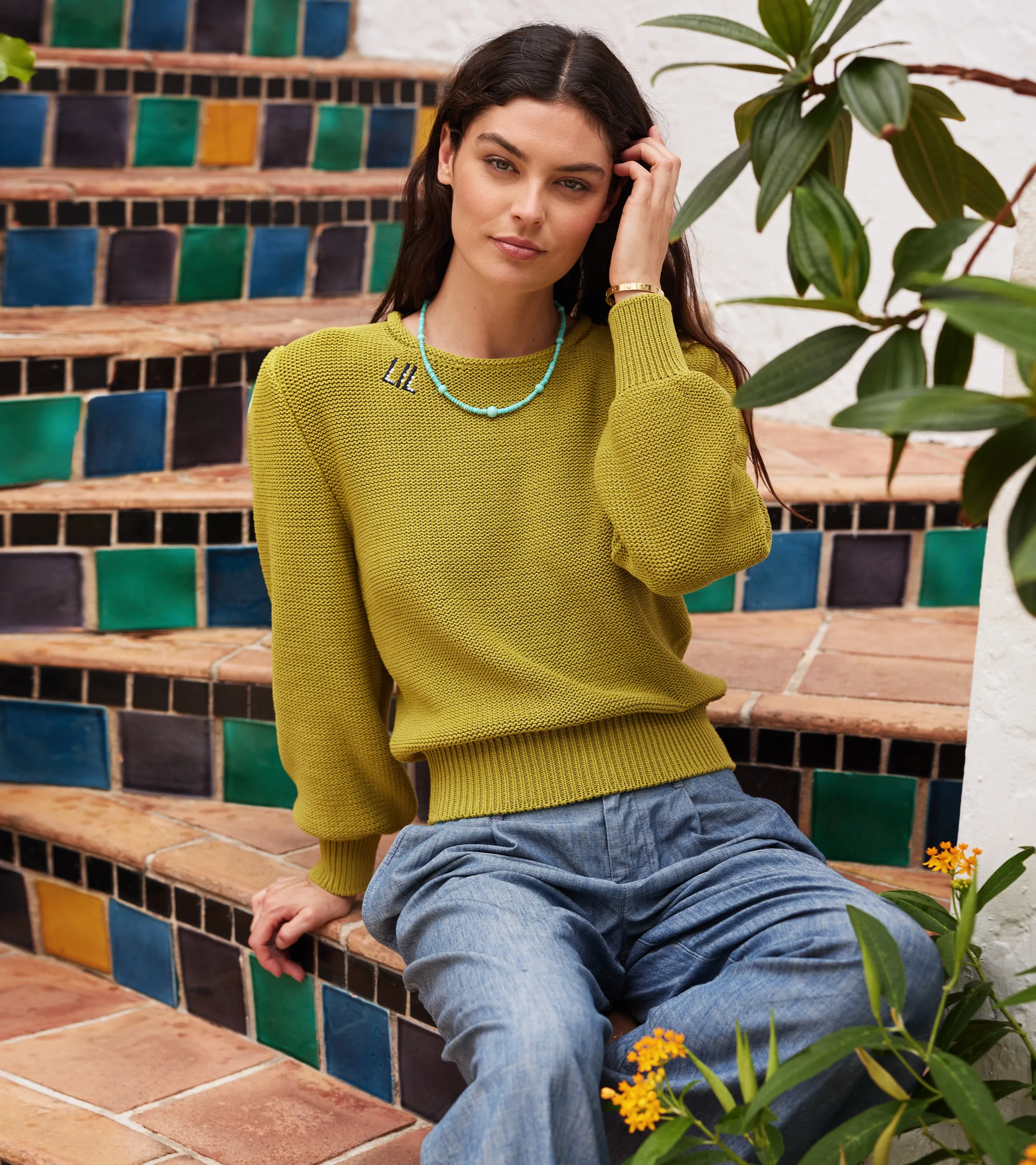 Fern Roll-Neck Pullover