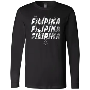 Filipina Filipina Filipina Unisex Jersey Long Sleeve T-Shirt