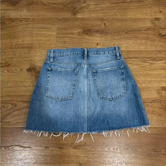 Frame Denim Le High 'N' Tight Skirt Vista Grind