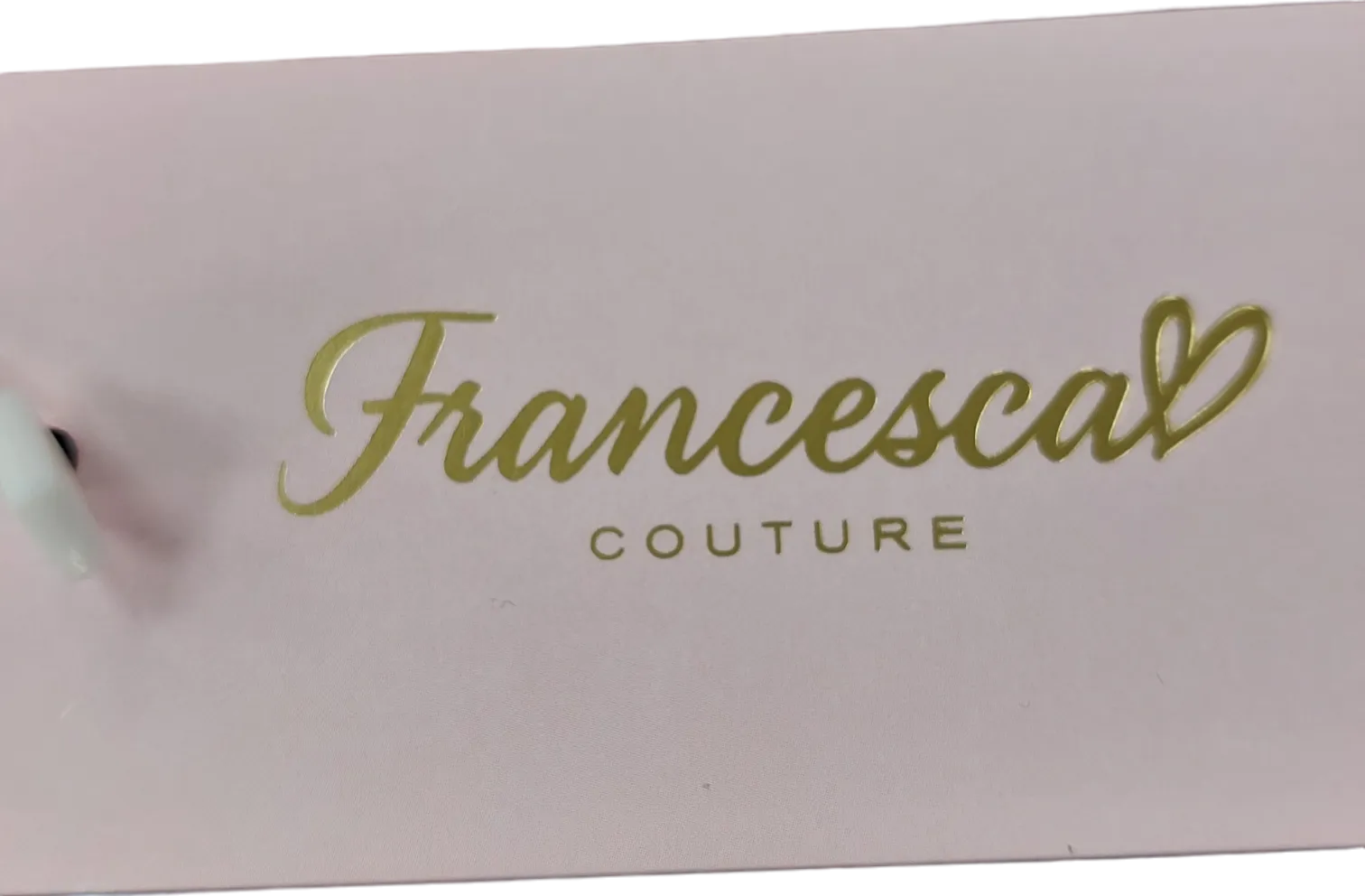 Francesca Couture Metallic Seqinned Animal Print Mini Dress UK S