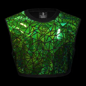 Galactic Mosaic Crop / Namek (Green)