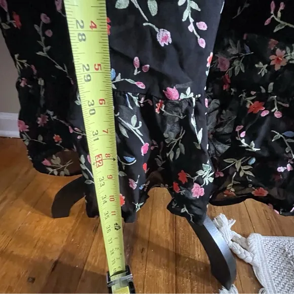 GANNI Printed Georgette Skirt, Women Size 34 (US Size 4)