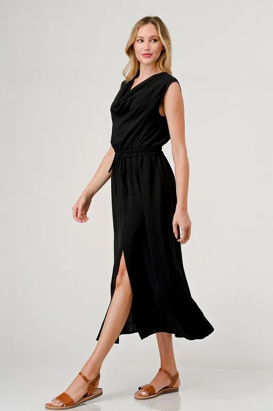 GEE111 - CURVY DRESS BLACK