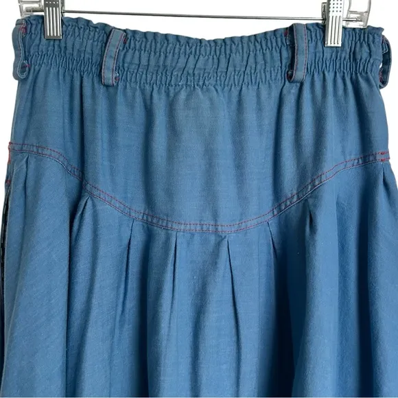 Gene Ewing BIS BIS Vintage western maxi skirt size Medium very unique