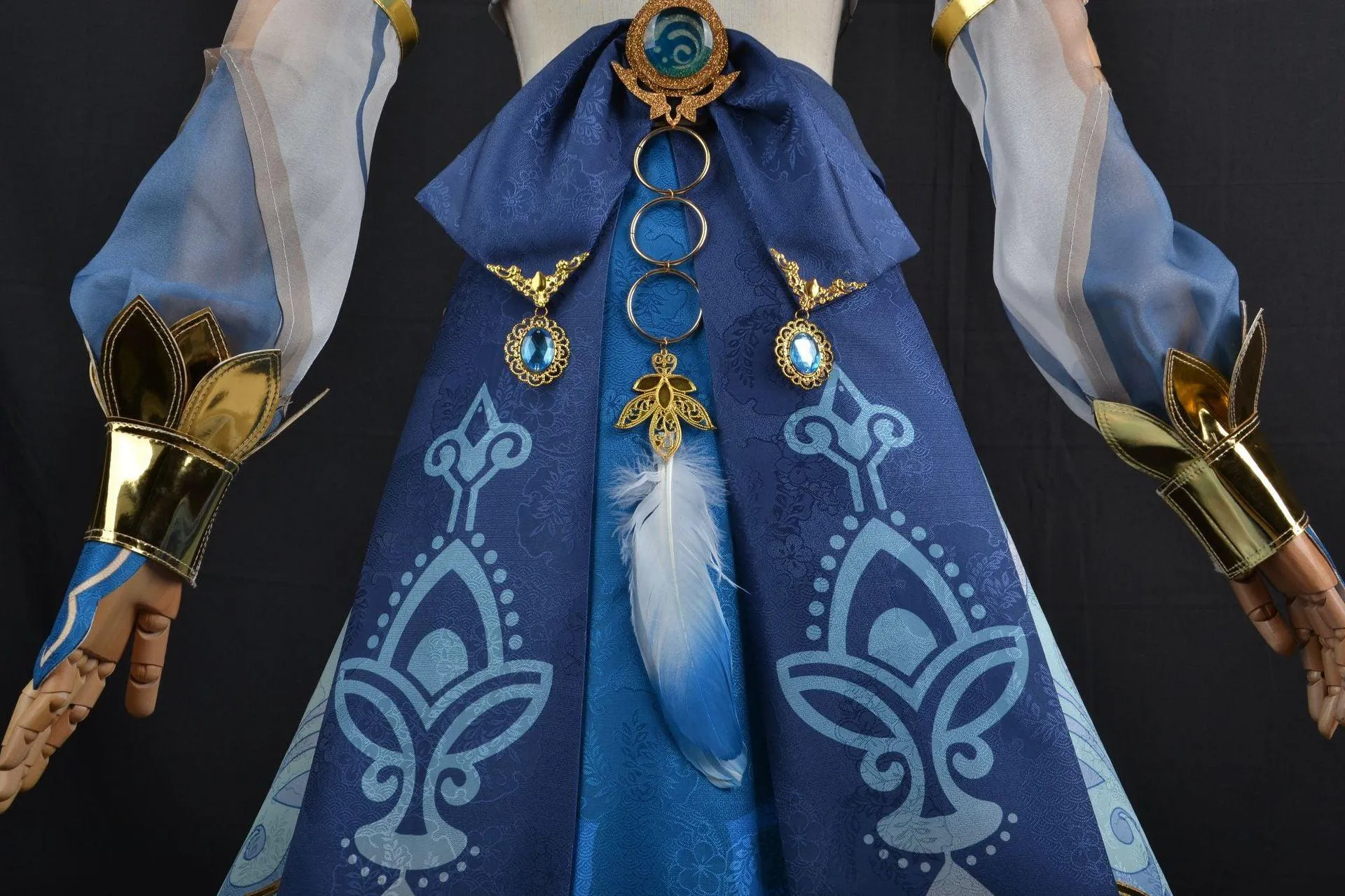 Genshin Impact Nilou Cosplay Costume Dance of Loutuslight Dance Skirt Set
