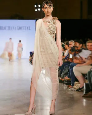 Gewaltos Drape-Dress