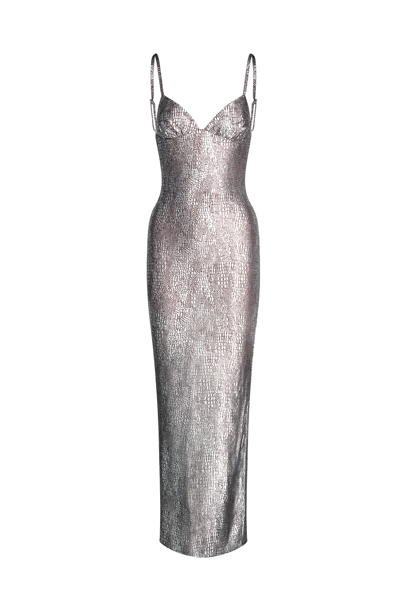 GINNY DRESS - GREY : CROCODILE