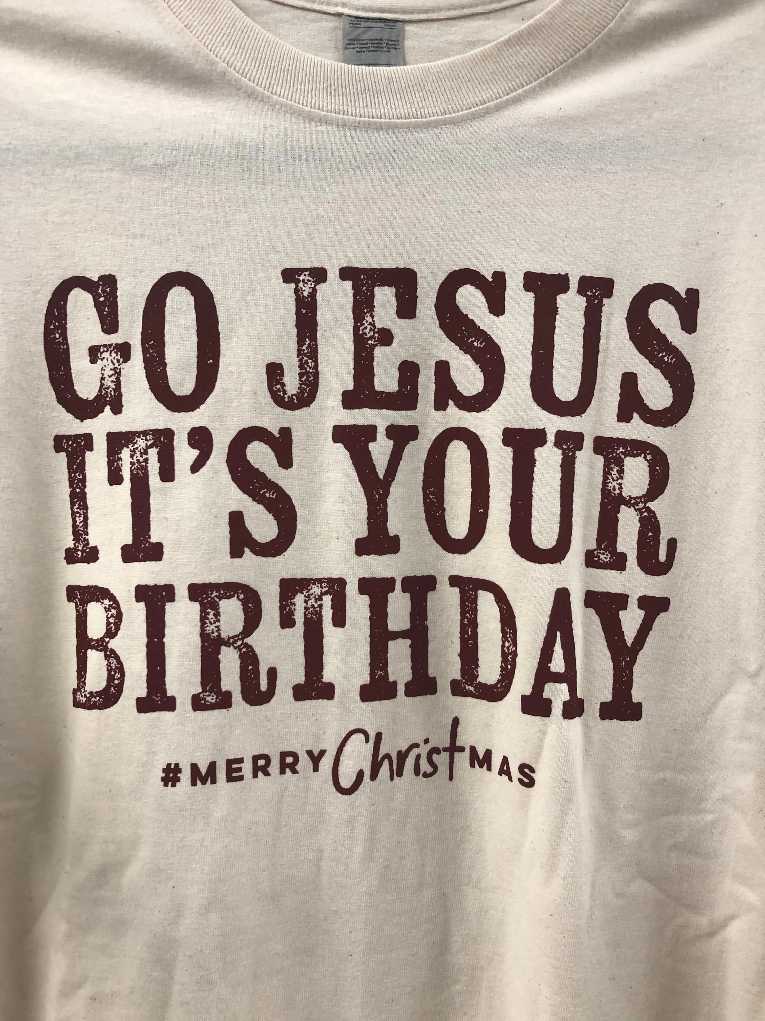 Go Jesus It's Your Birthday Long Sleeve