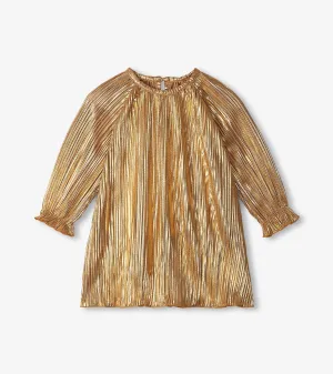 Gold Metallic Special Dress