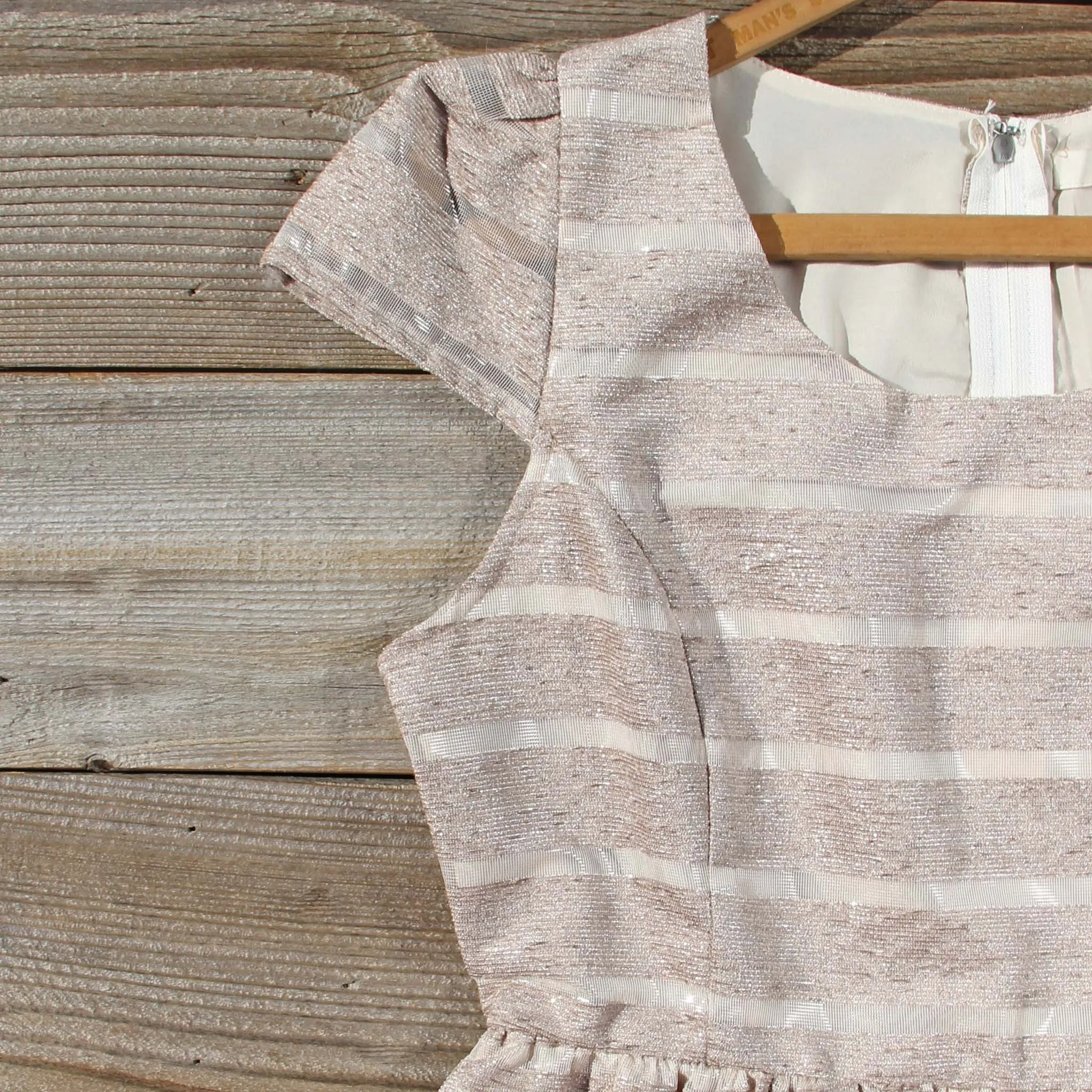 Golden Glacier Dress