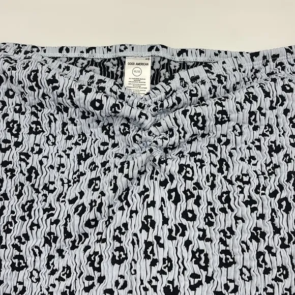 Good American Leopard V-Skirt