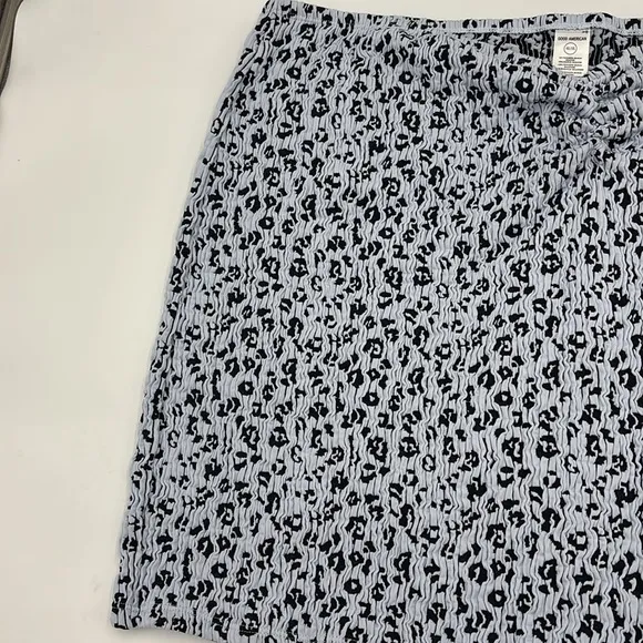 Good American Leopard V-Skirt