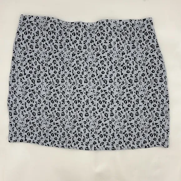 Good American Leopard V-Skirt