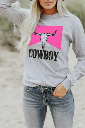 GRAPHIC LADIES LONG SLEEVE T SHIRT