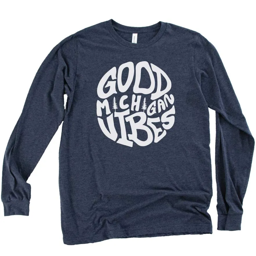 Groovy Vibes long sleeve tee