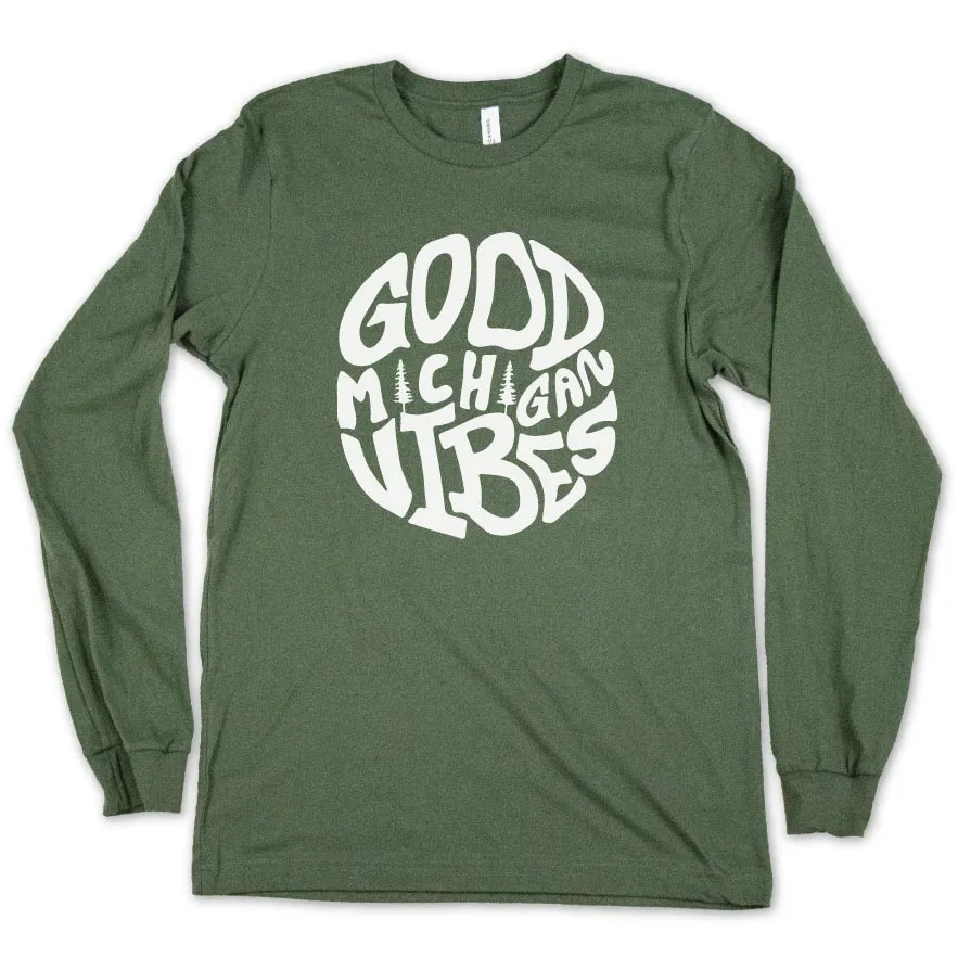 Groovy Vibes long sleeve tee