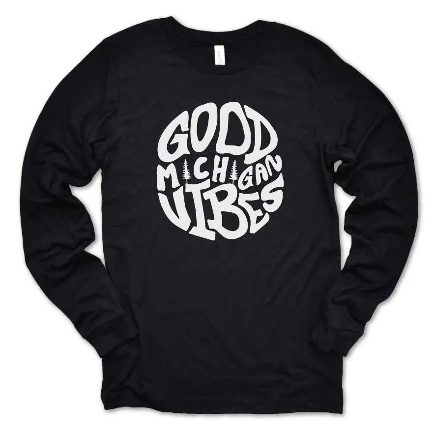 Groovy Vibes long sleeve tee