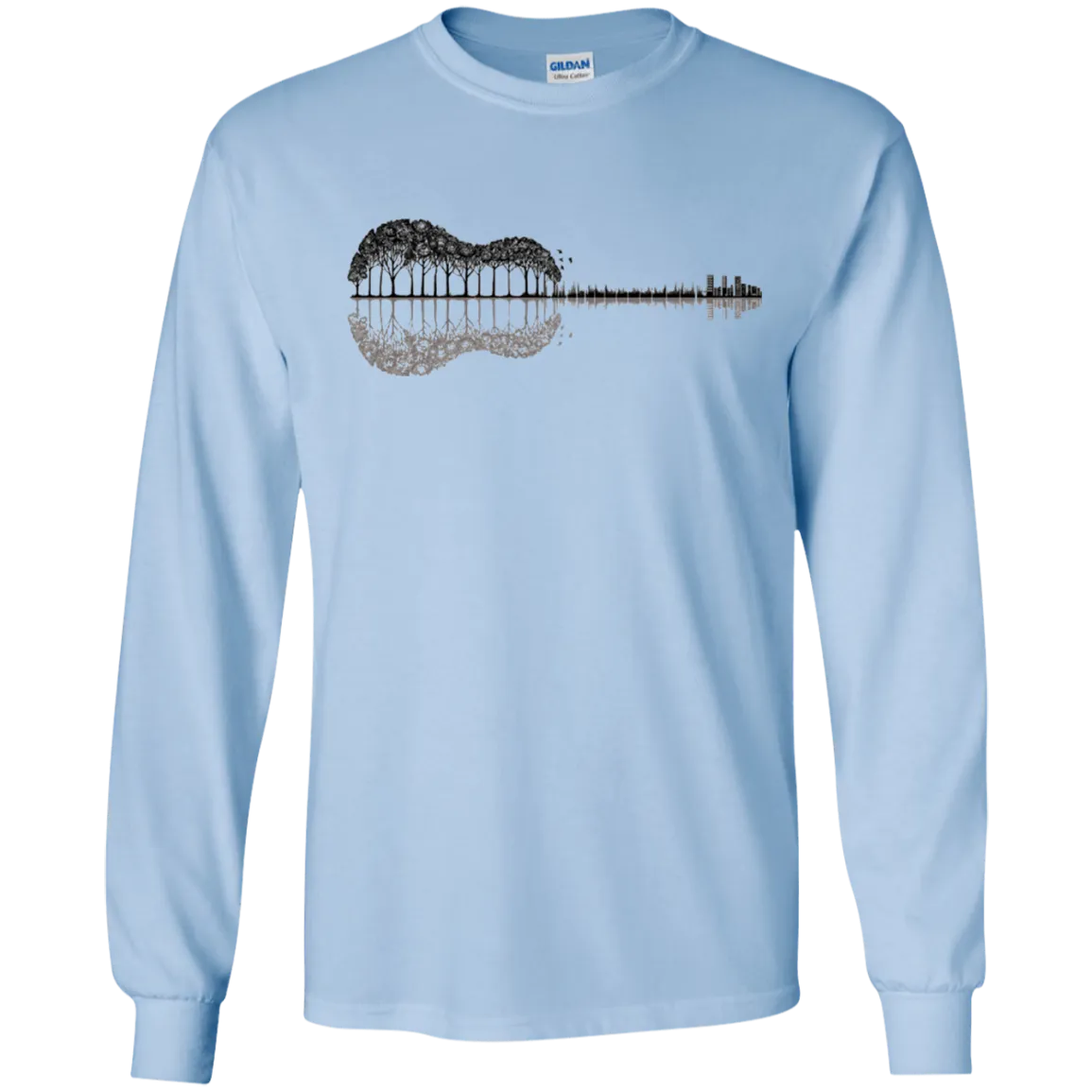 Guitar Lake Shadow shirt, tank, long sleeve