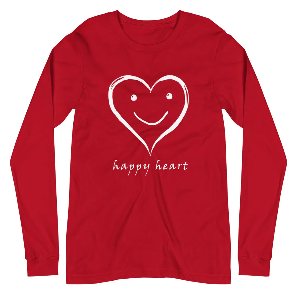 Happy Heart Long Sleeve Tee