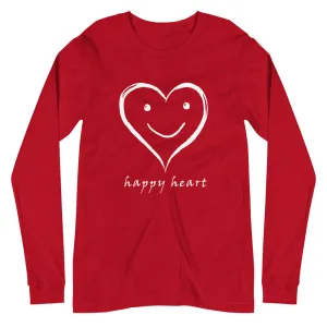 Happy Heart Long Sleeve Tee