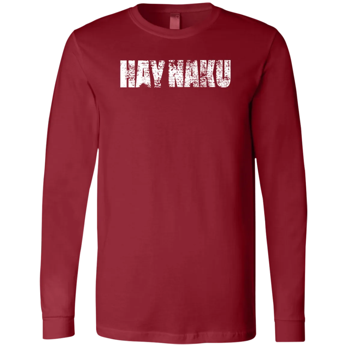 Hay Naku Distressed Unisex Jersey Long Sleeve T-Shirt