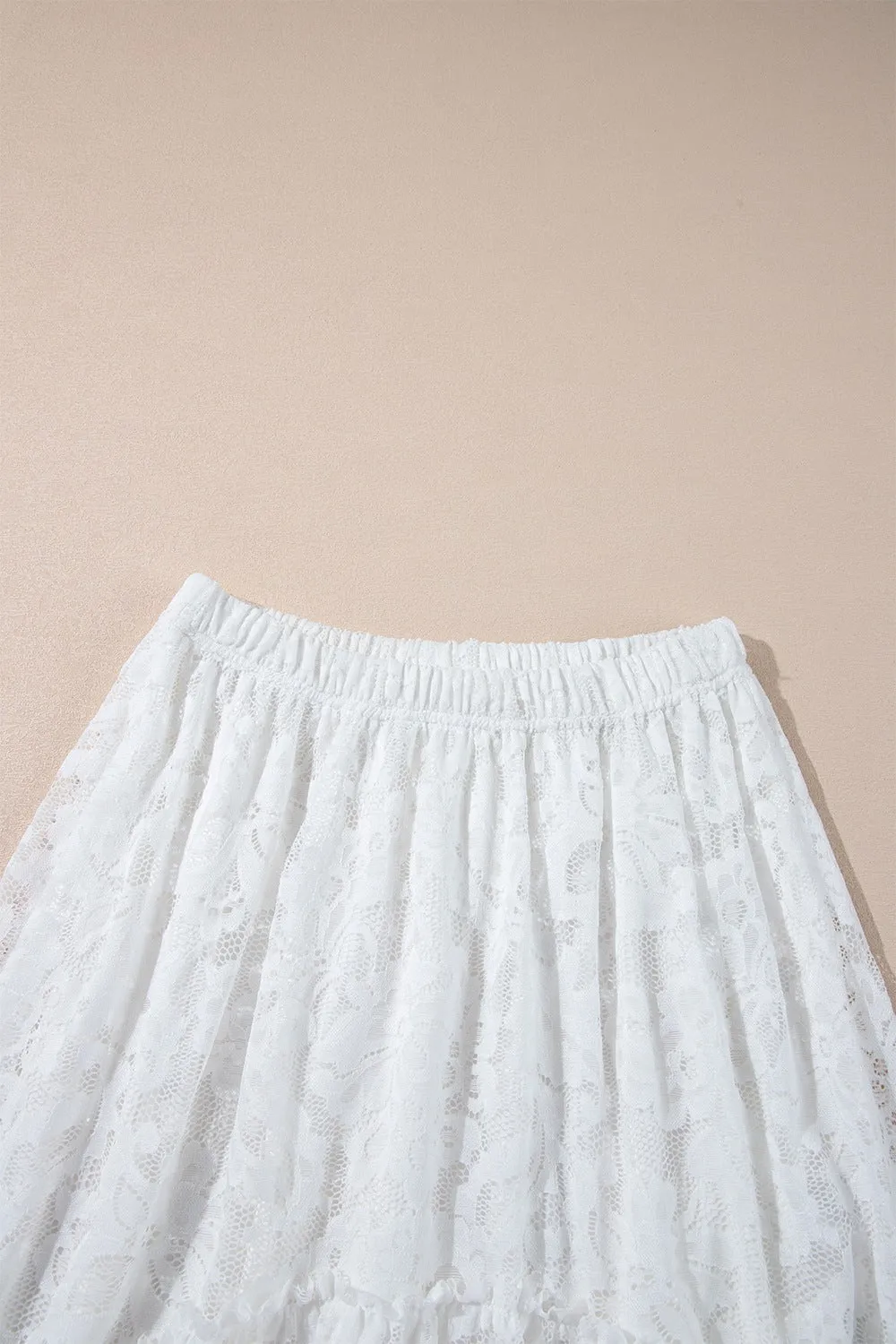 Hazel Blues® |  Lace High-Low Skirt