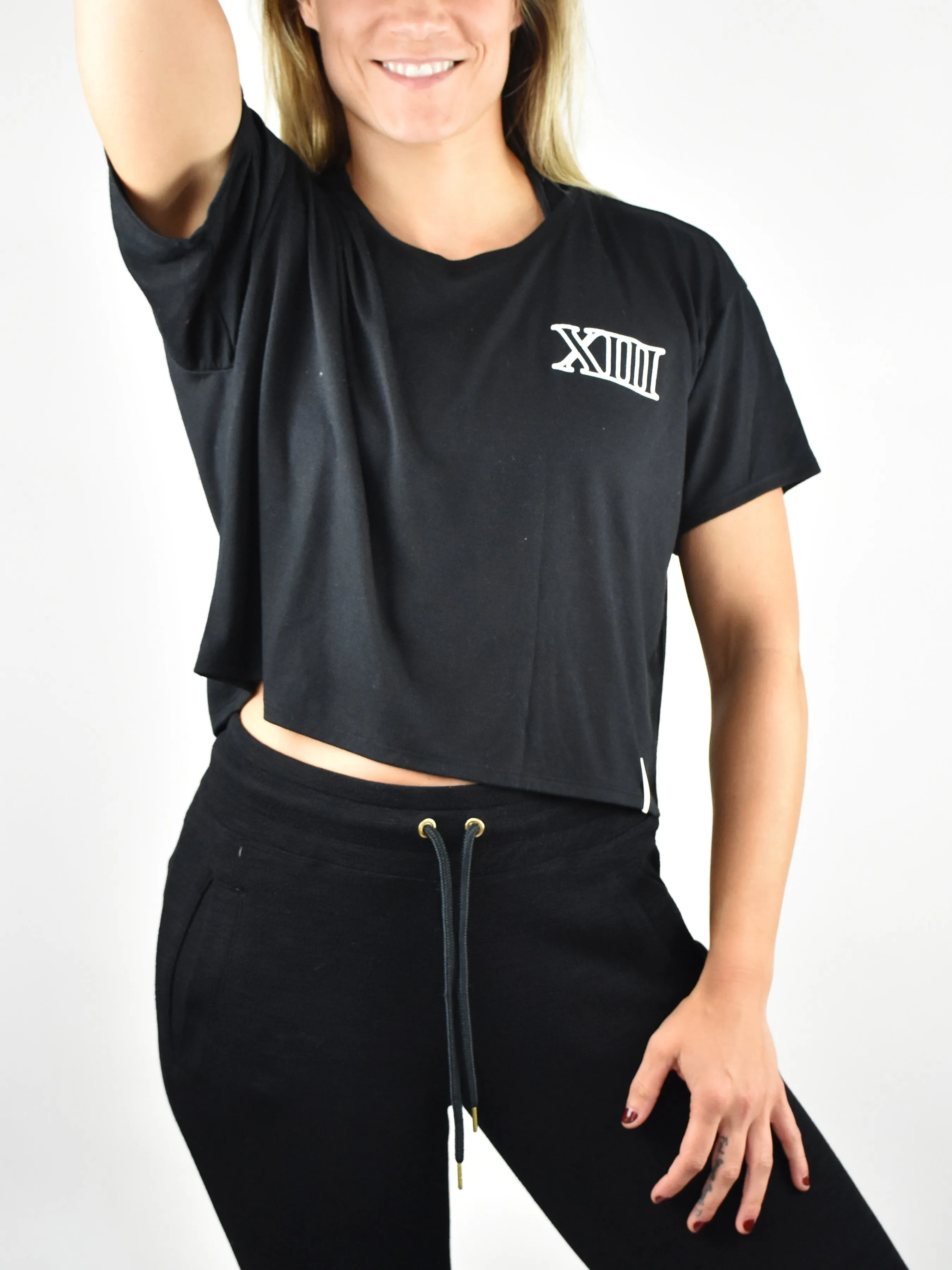 HERITAGE LADIES CROP TEE