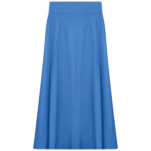 High waist royal blue skirt by Gem