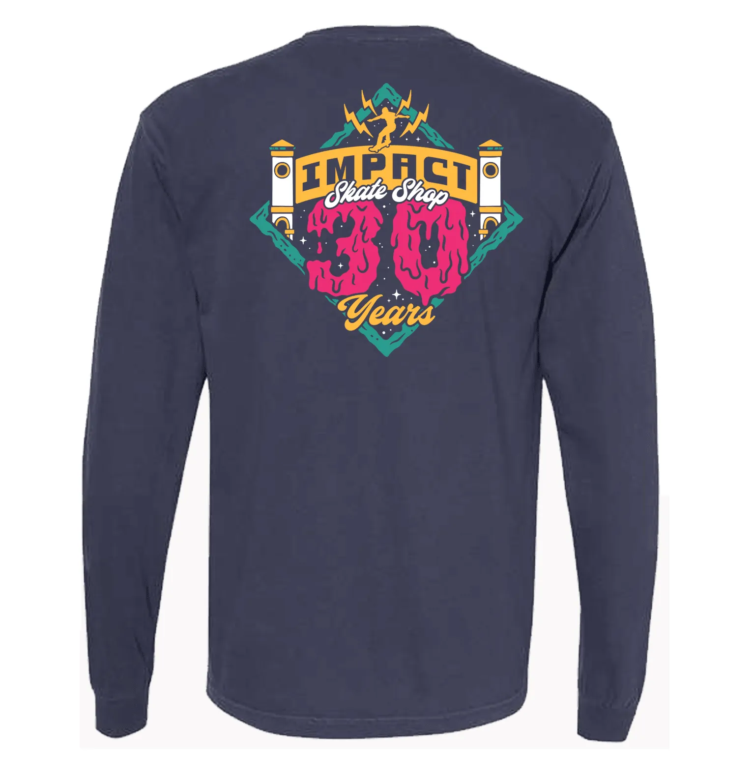IMPACT 30 Years Longsleeve Navy