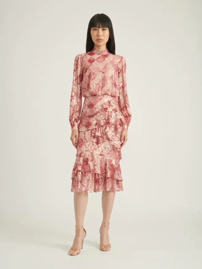 Isa Ruffle Dress