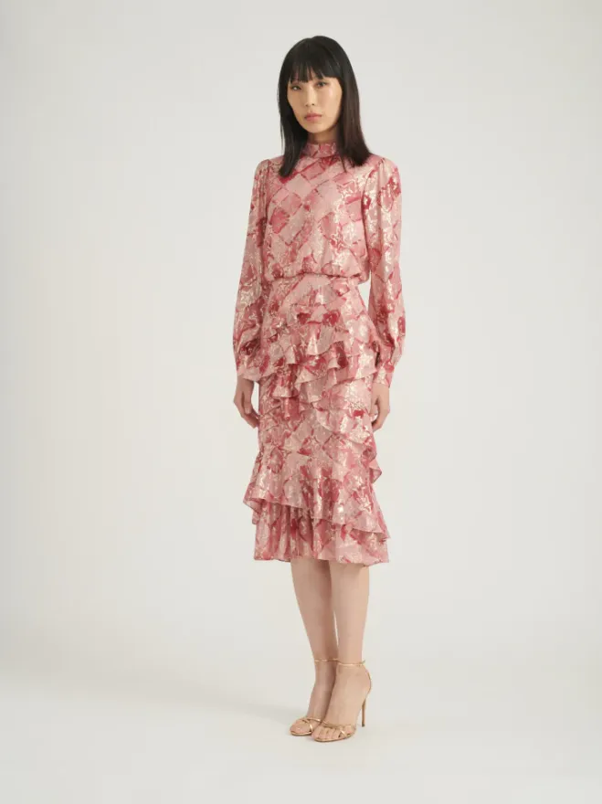 Isa Ruffle Dress
