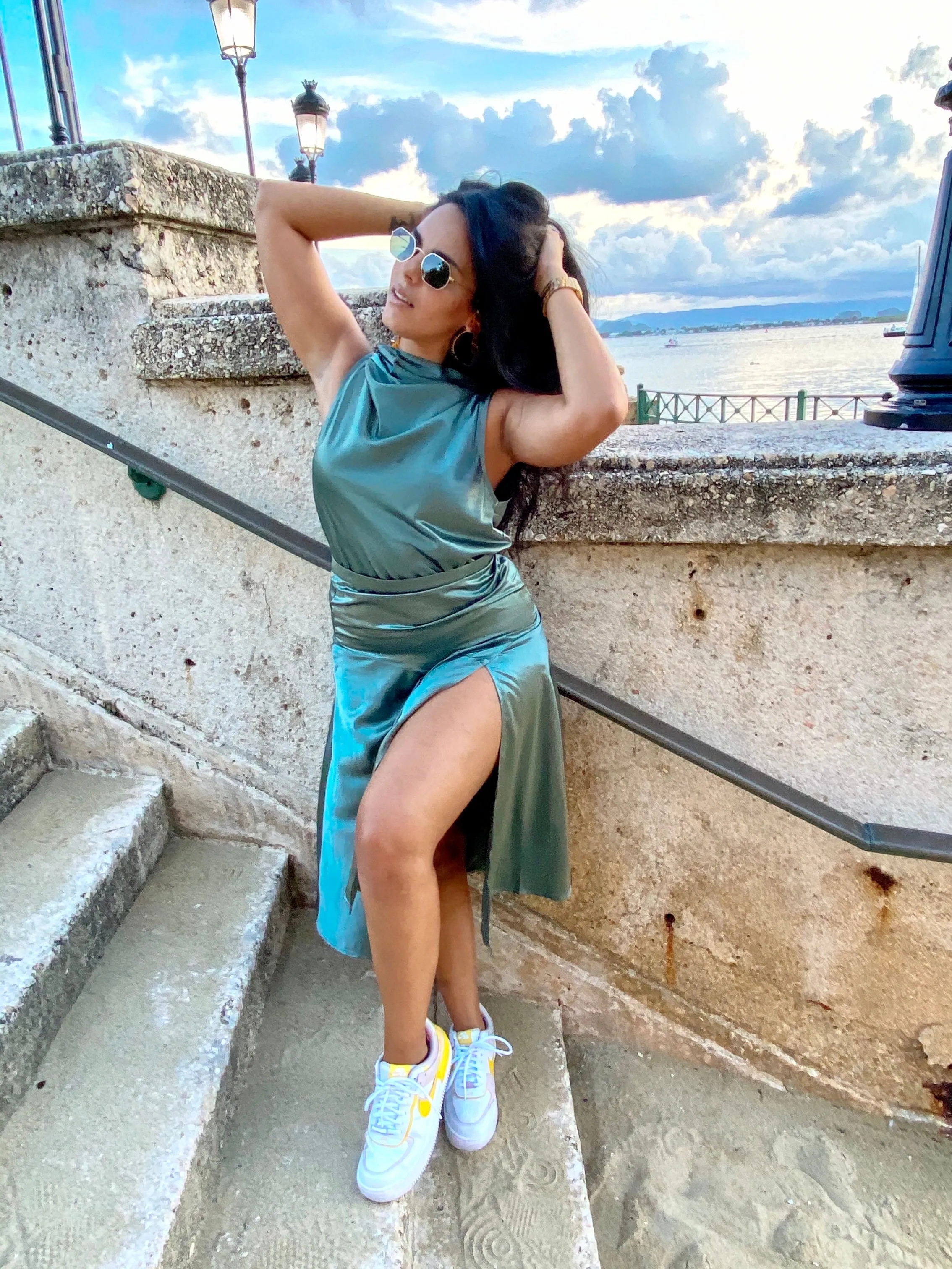 Jasmine Satin Skirt