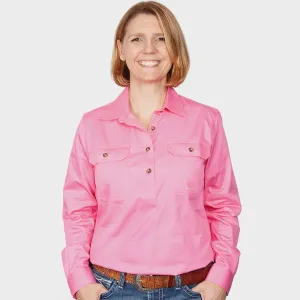 JCA Jahna Ladies Workshirt Rose