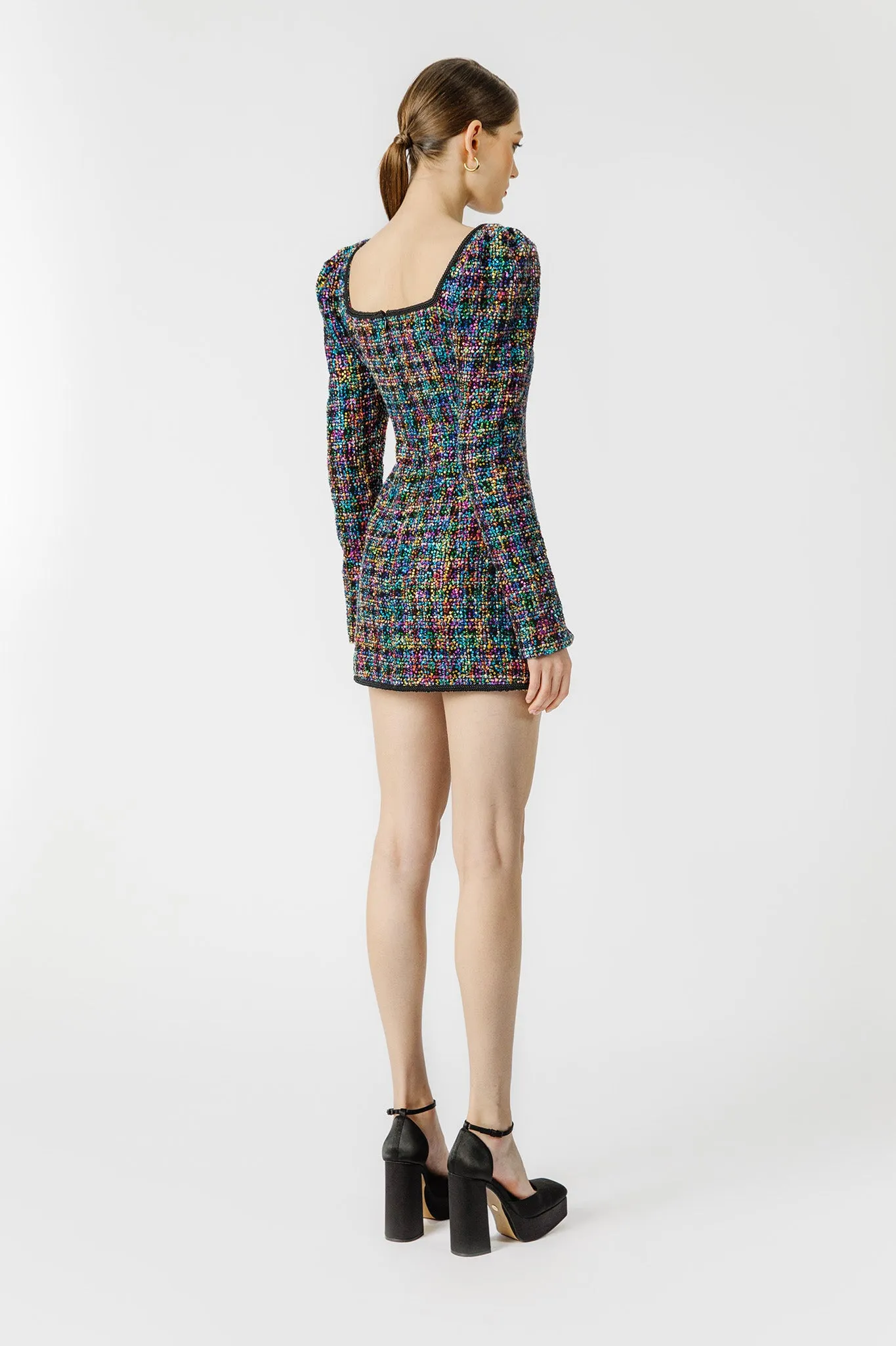 Jenna Tweed Mini Dress