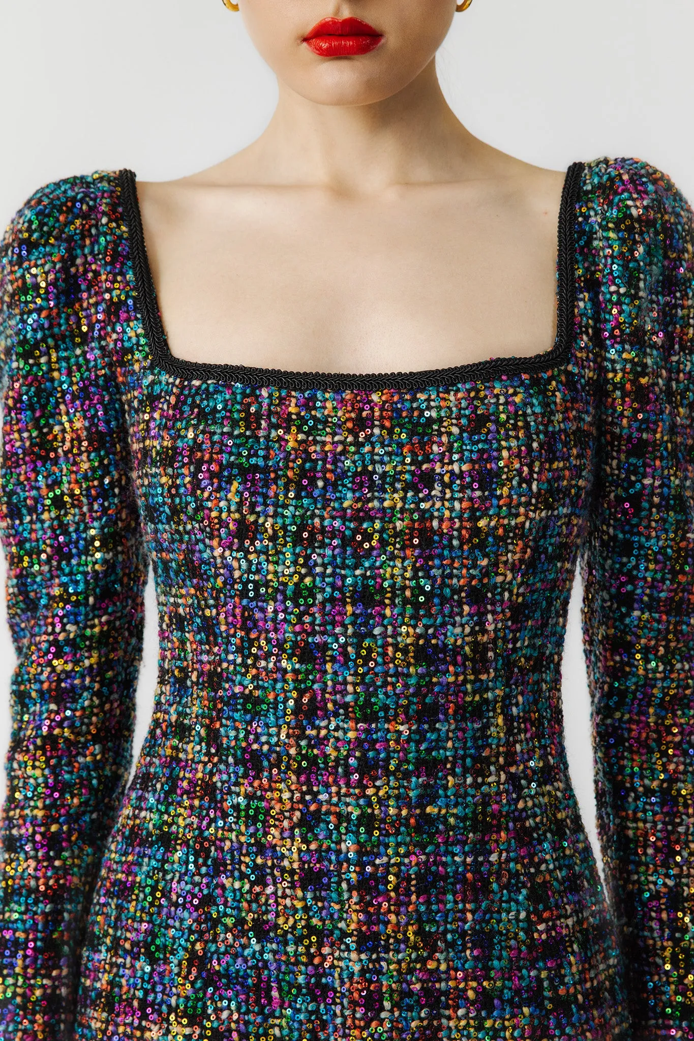 Jenna Tweed Mini Dress
