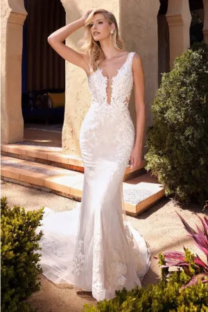Jessica's Mermaid wedding gown