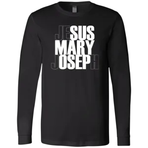 Jesus Mary Joseph Unisex Jersey Long Sleeve T-Shirt