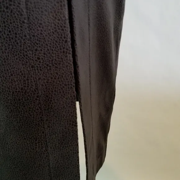 Jolibel Black Faux Leather Skirt Size 8