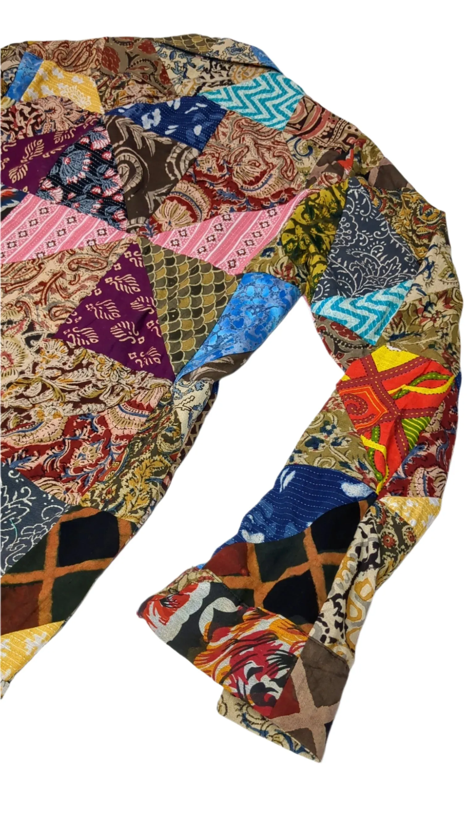 KAFTAN L/S SHIRT • PATCHWORK