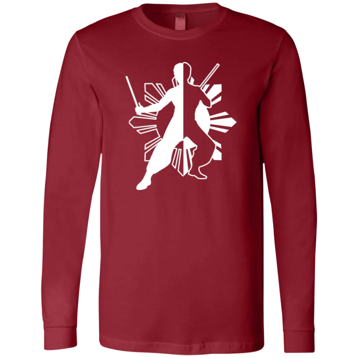 Kali Eskrima Ying Yang Unisex Jersey Long Sleeve T-Shirt