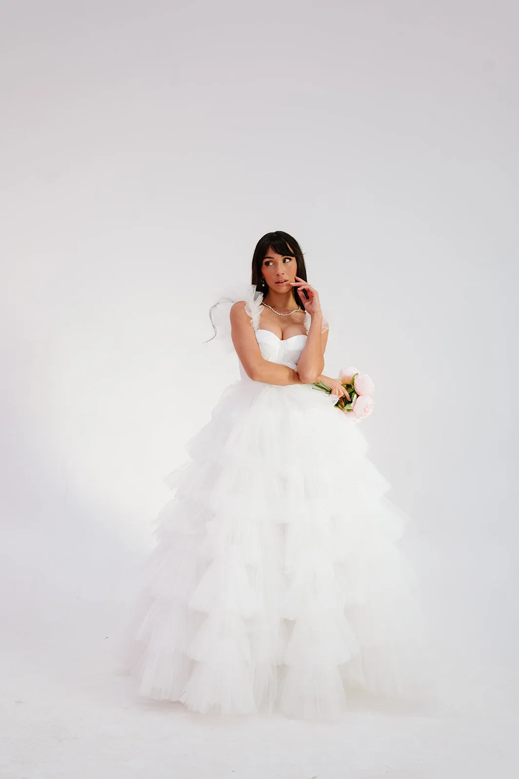 Kelly Gown - White (Pre-order)