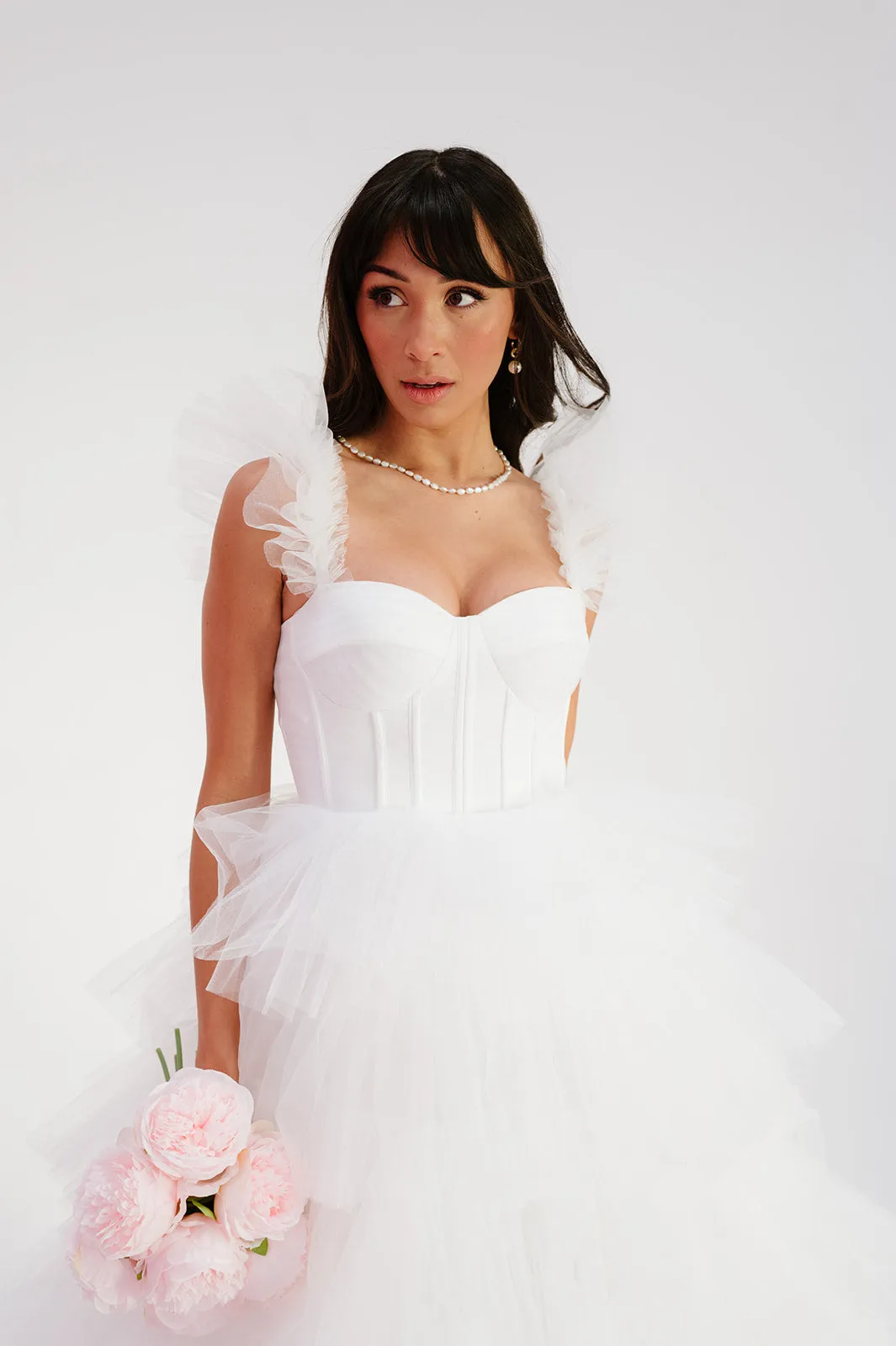Kelly Gown - White (Pre-order)