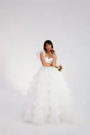 Kelly Gown - White (Pre-order)