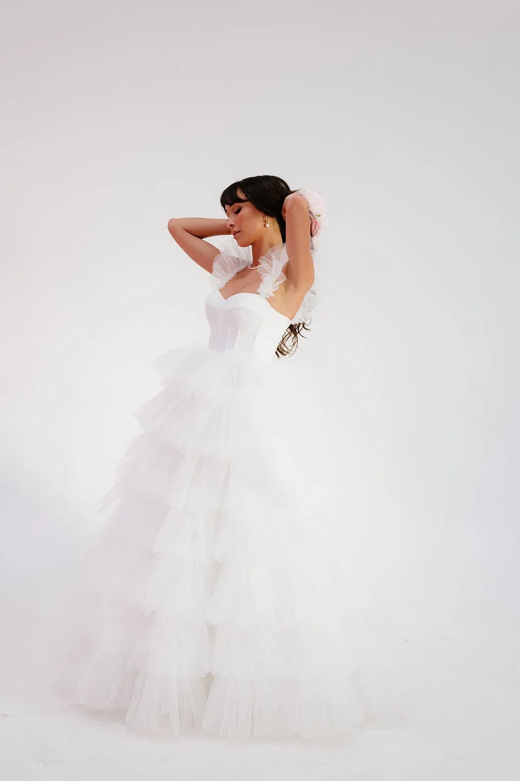 Kelly Gown - White (Pre-order)