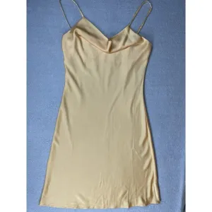 Ke.ned.ik Sleeveless Midi Slip Dress Women’s Size Large Sherbet Orange Draped