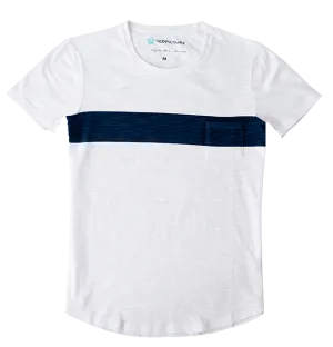 Kids's Indian Ocean Striped Crew Tee