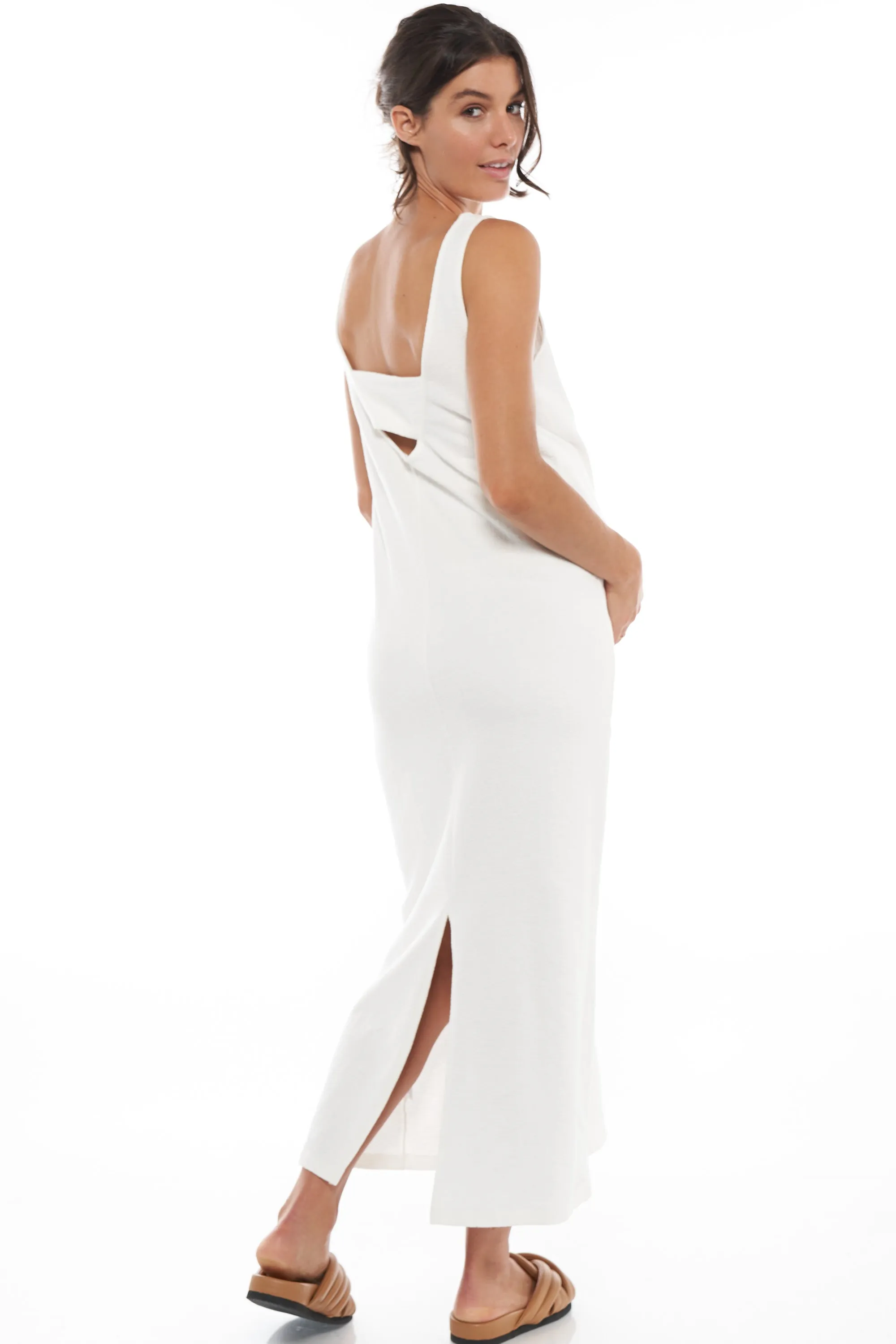 Kindred Column Dress - Ivory