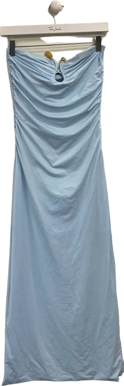 Kookai Baby Blue Draped Dress UK 10